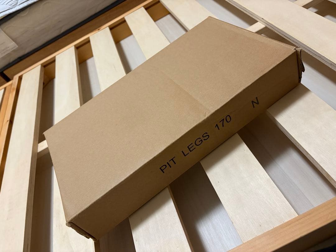 【セミシングル】2wayベッドフレーム／マットレス付（片面使用可）※引取り限定