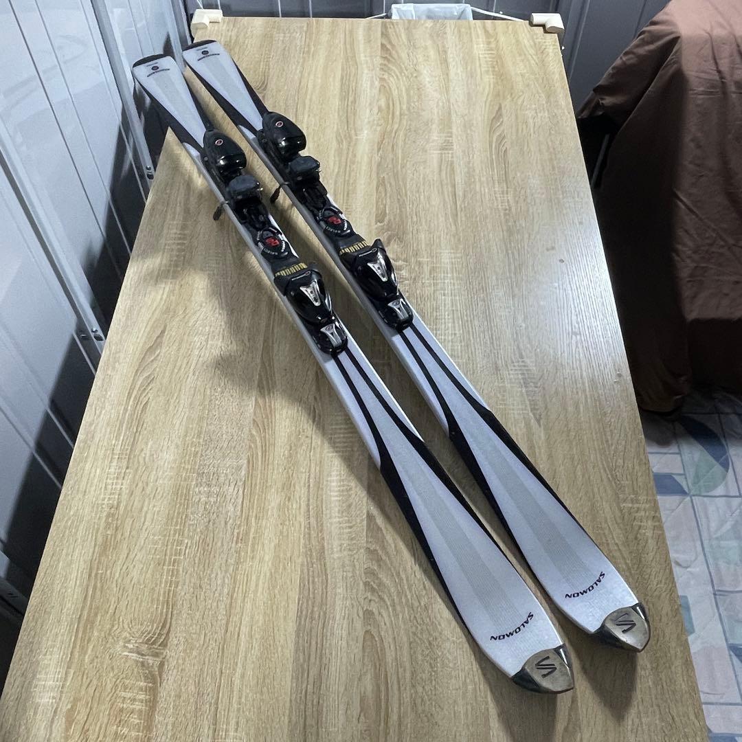 SALOMON152cm 24/24.5cmストック105cmスキーセット