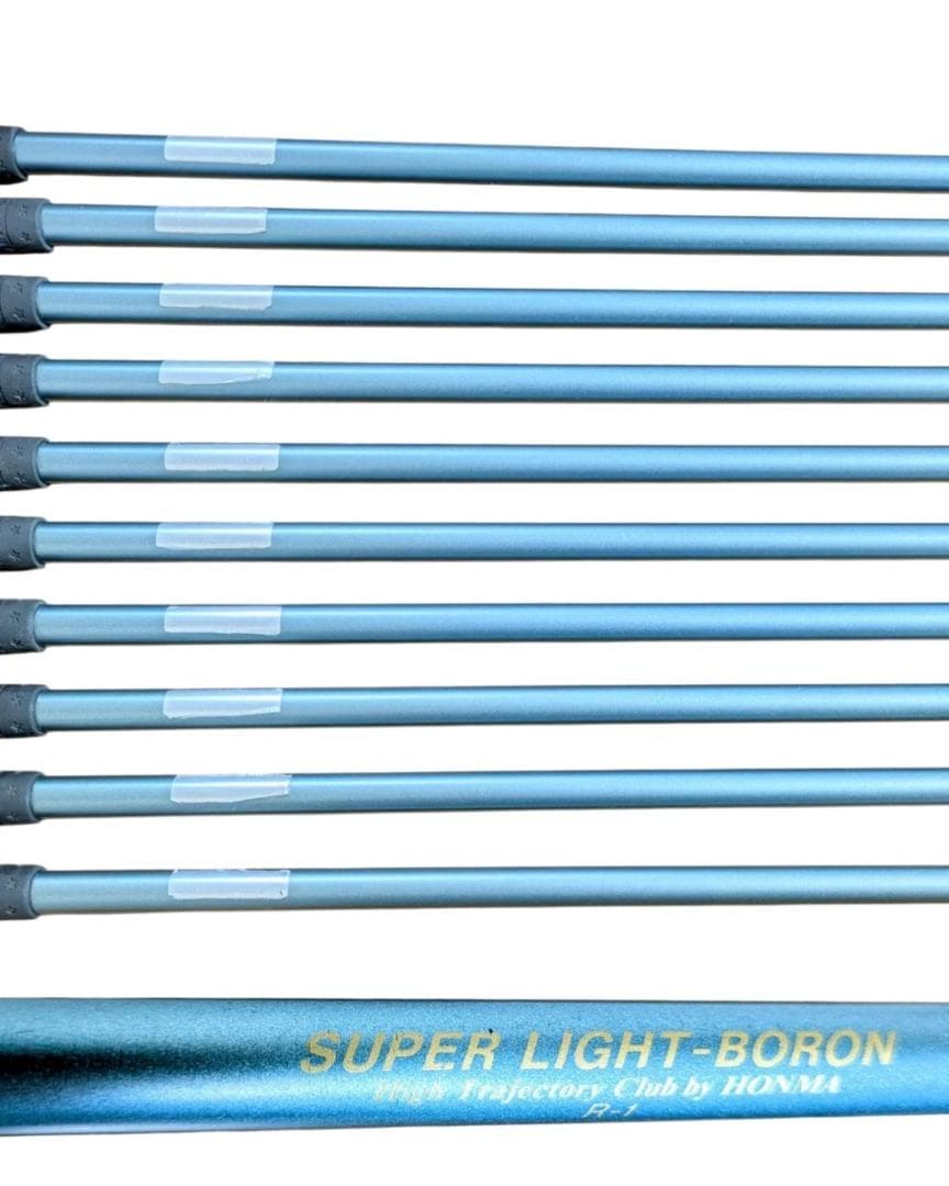 本間ゴルフ hiro honma 軟鉄アイアン LB-280 青モグラ 10本組