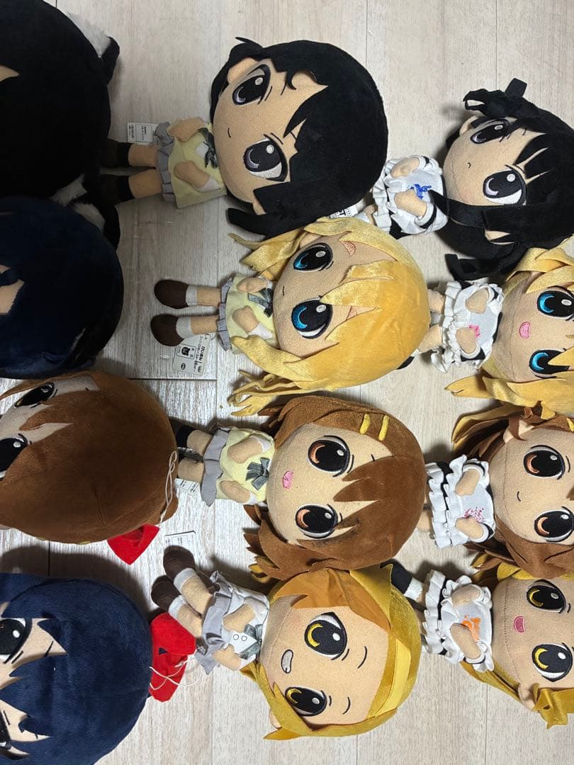 けいおん！　スーパーdxぬいぐるみ　セット