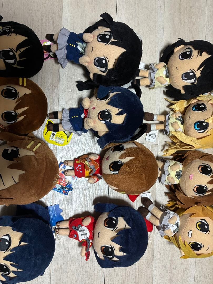 けいおん！　スーパーdxぬいぐるみ　セット