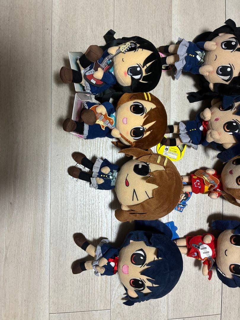 けいおん！　スーパーdxぬいぐるみ　セット