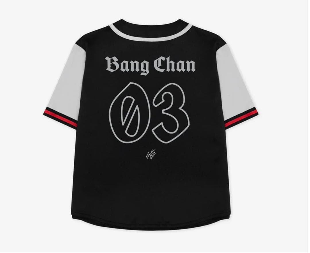 Stray Kids Bang Chan ベースボールシャツ　バンチャン