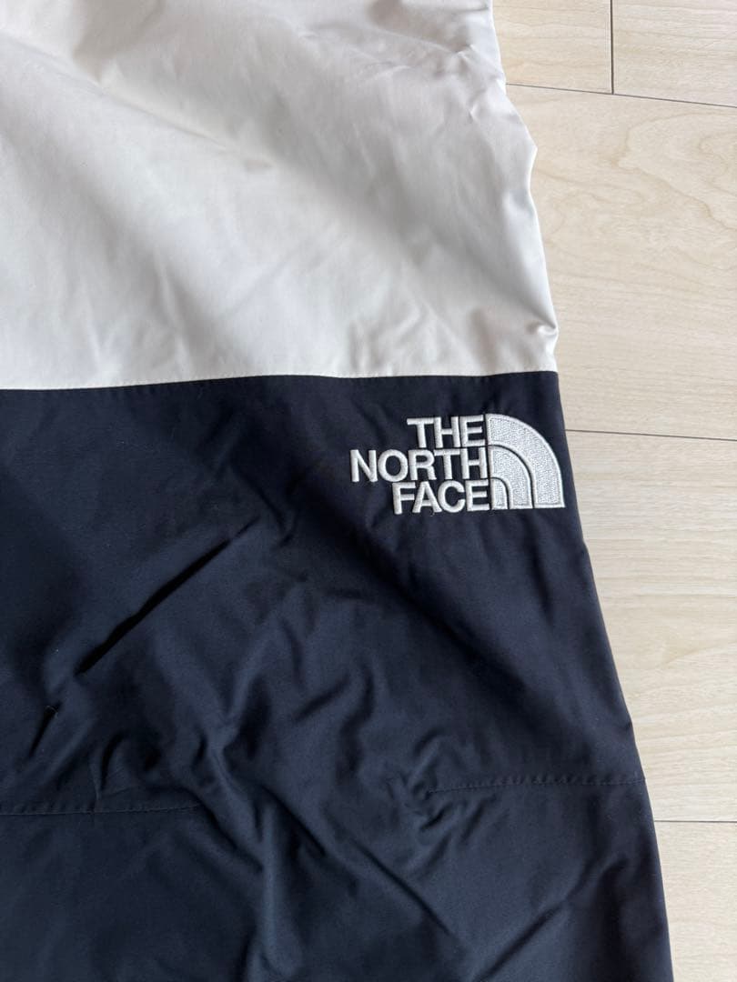THE NORTH FACE スノーボードパンツ white/black MD