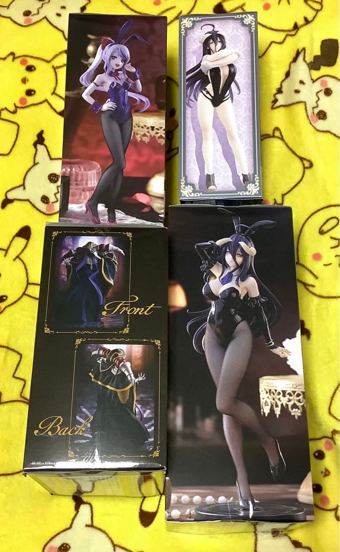 新品未開封！オーバーロードシリーズプライズフィギュア4個セット！
