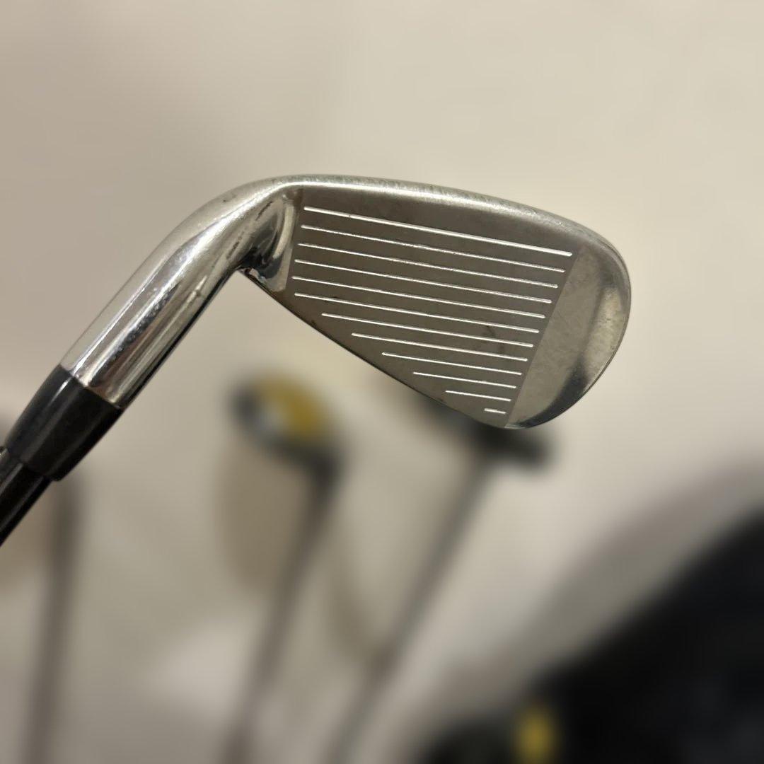 ナイキ サスクワッチマッハスピード ゴルフクラブセット ジュニア 6本 右利き