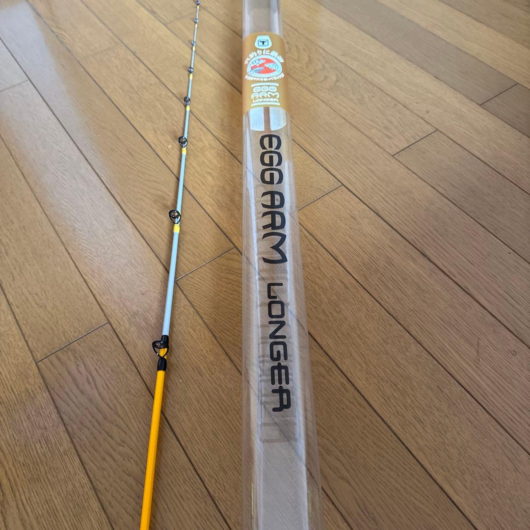 JACKALL EGG ARM LONGER 穴釣りロッド イエロー箱付