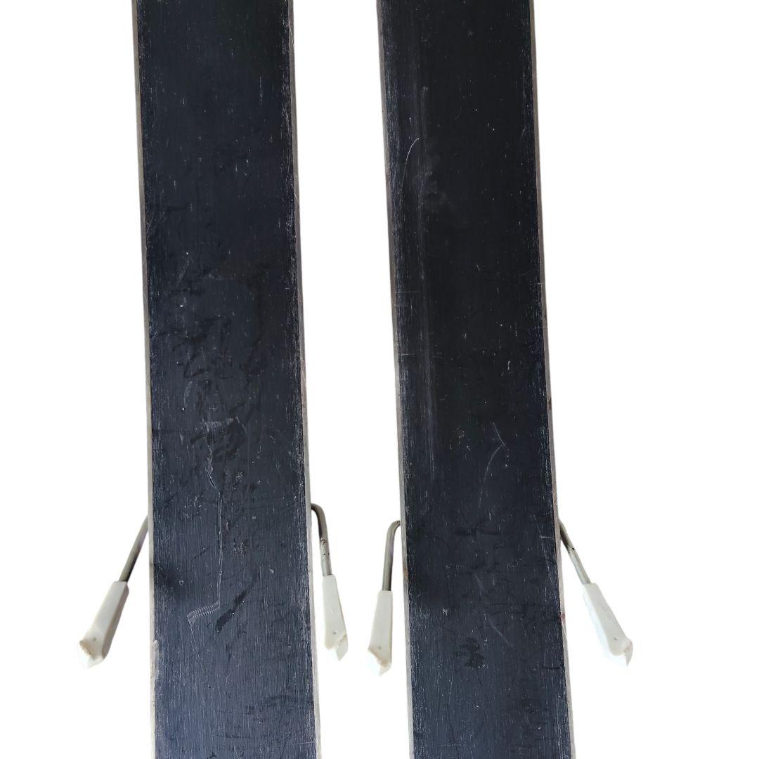 KAZAMA 120cm ジュニアスキーセット ビンディング付 ストック80cm
