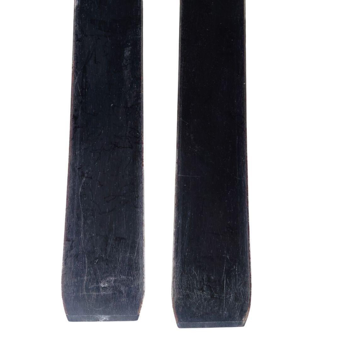 KAZAMA 120cm ジュニアスキーセット ビンディング付 ストック80cm