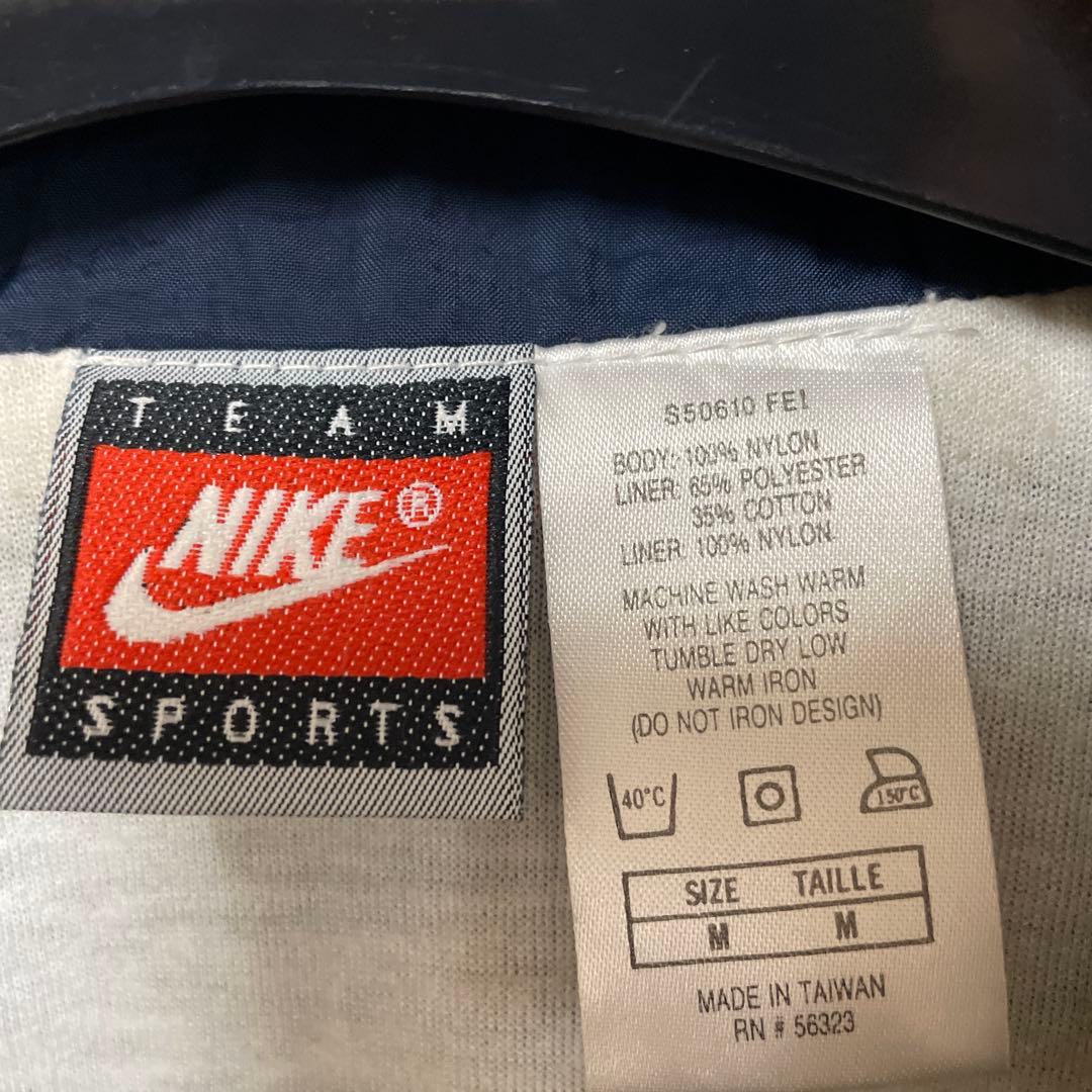 90s “NIKE TEAM SPORTS タグ “MICHIGAN“紺/黄JK