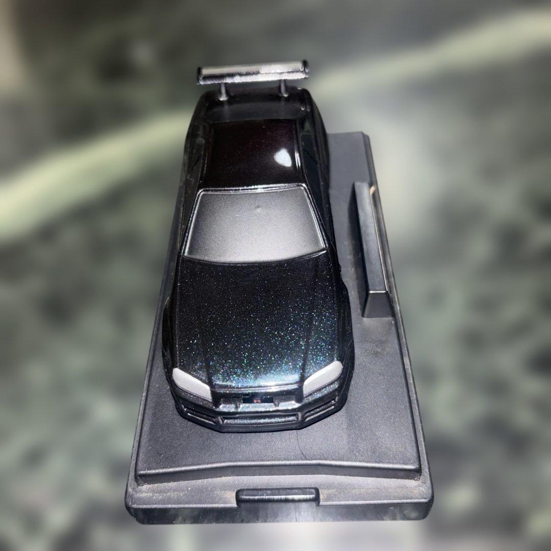 R34 SKYLINE GTR ミッドナイトパープルII マルチフレックスカラー