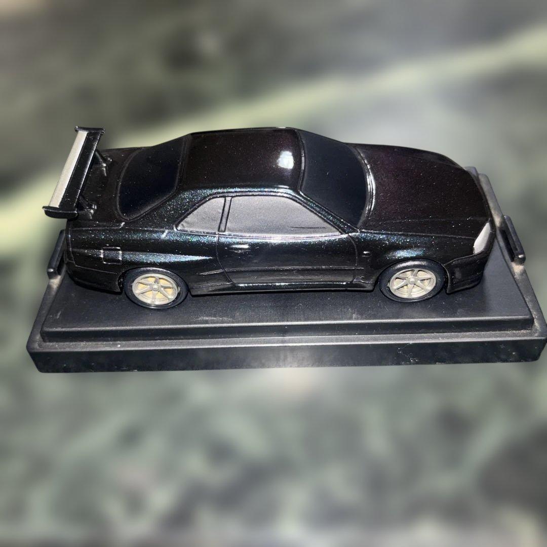 R34 SKYLINE GTR ミッドナイトパープルII マルチフレックスカラー