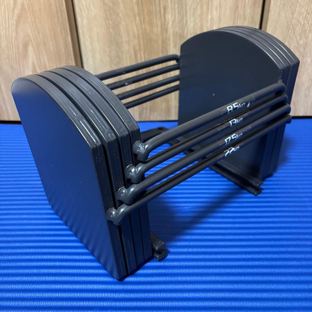 ① 【高重量22kg】FIELDOOR可変式 クイックダンベル 筋トレ ジム