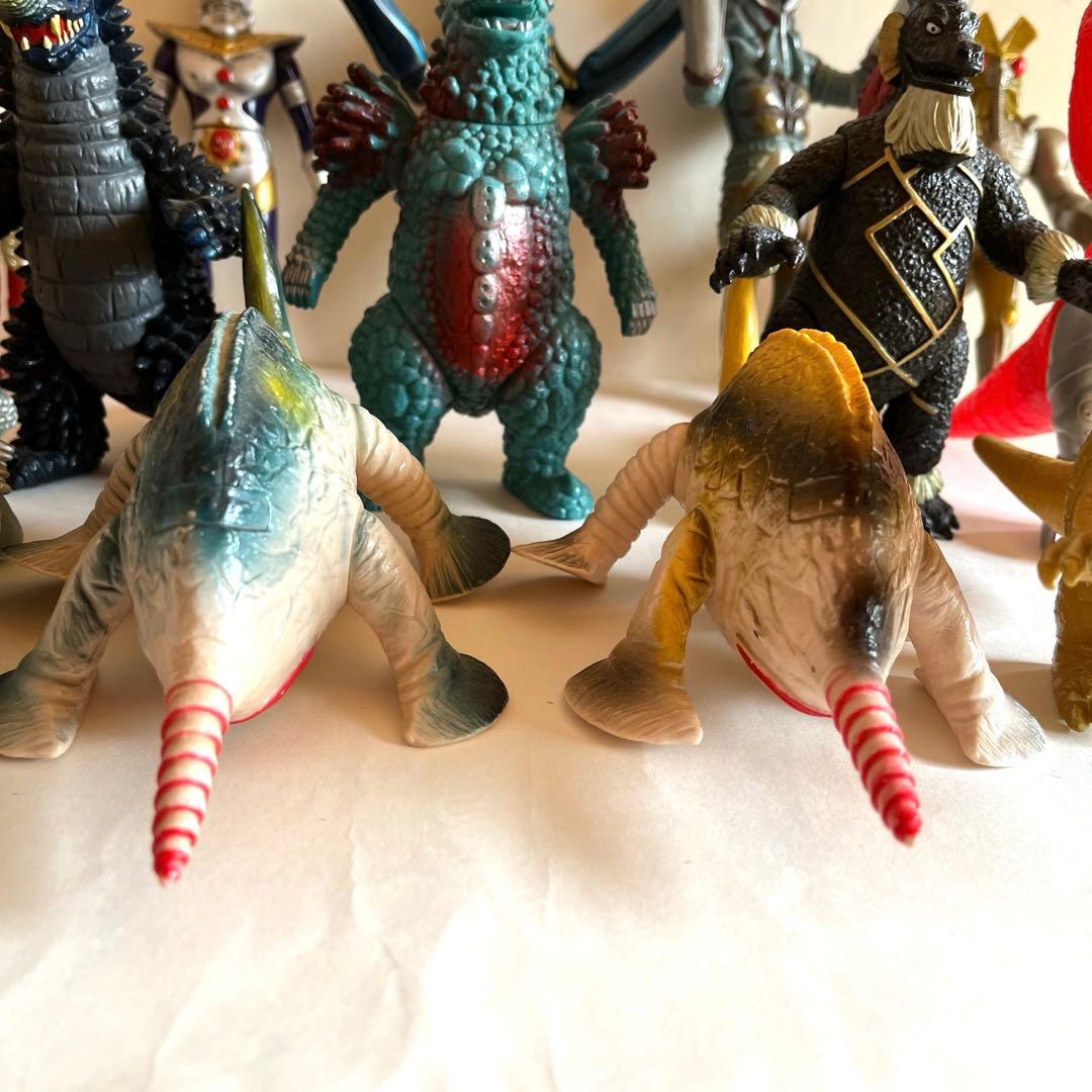 ウルトラマン 怪獣 ソフビ 15体セット まとめ売り バルタン星人他