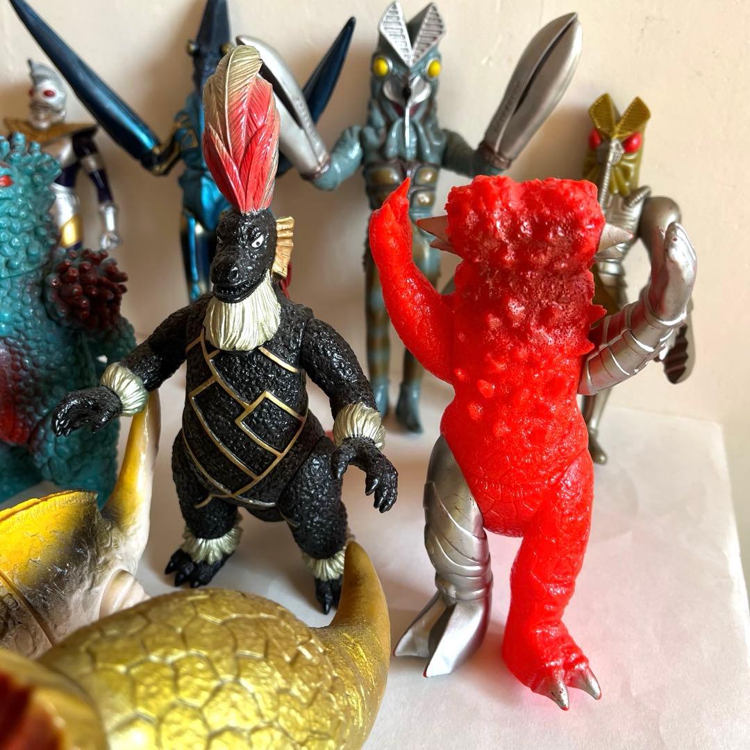 ウルトラマン 怪獣 ソフビ 15体セット まとめ売り バルタン星人他