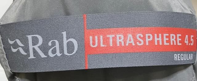 Rab ULTRASPHERE 4.5 スリーピングマット レギュラー