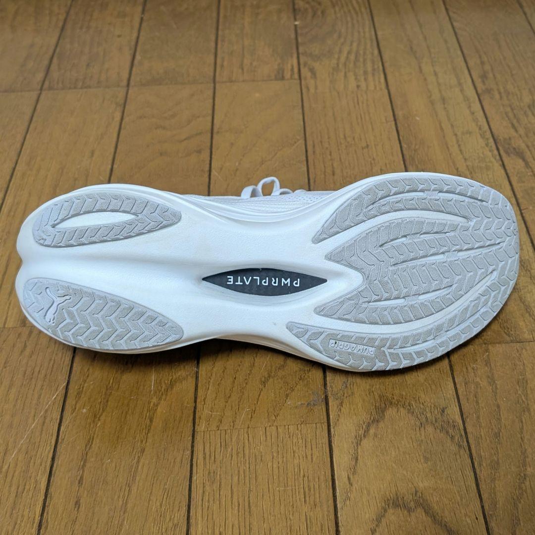 Puma ディヴィエイト ニトロ 3 メンズ 28cm ホワイト プーマ