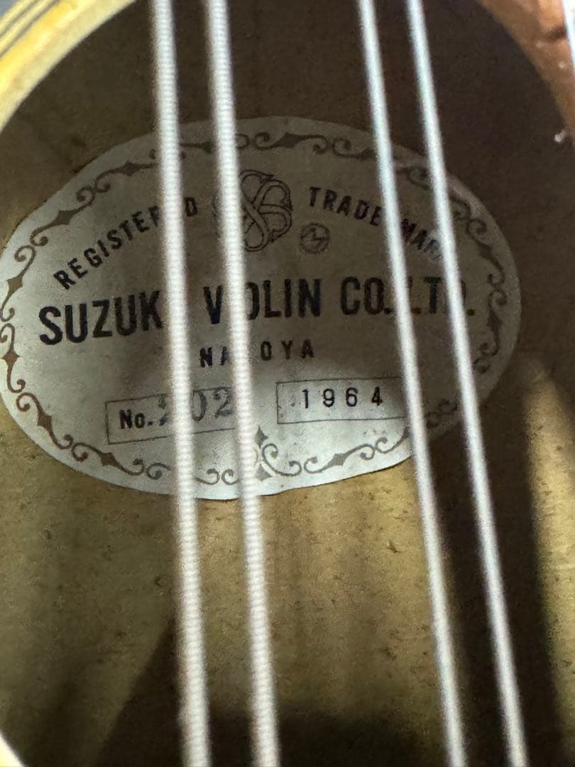 名古屋Suzuki マンドリン 202 1964年 ジャパンビンテージ