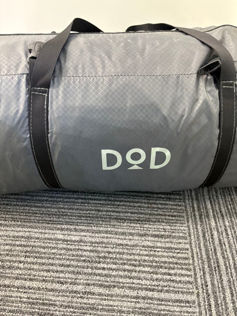 【中古】DOD タンデム　ライダース　テント　グレー　3人用　生産終了　レア