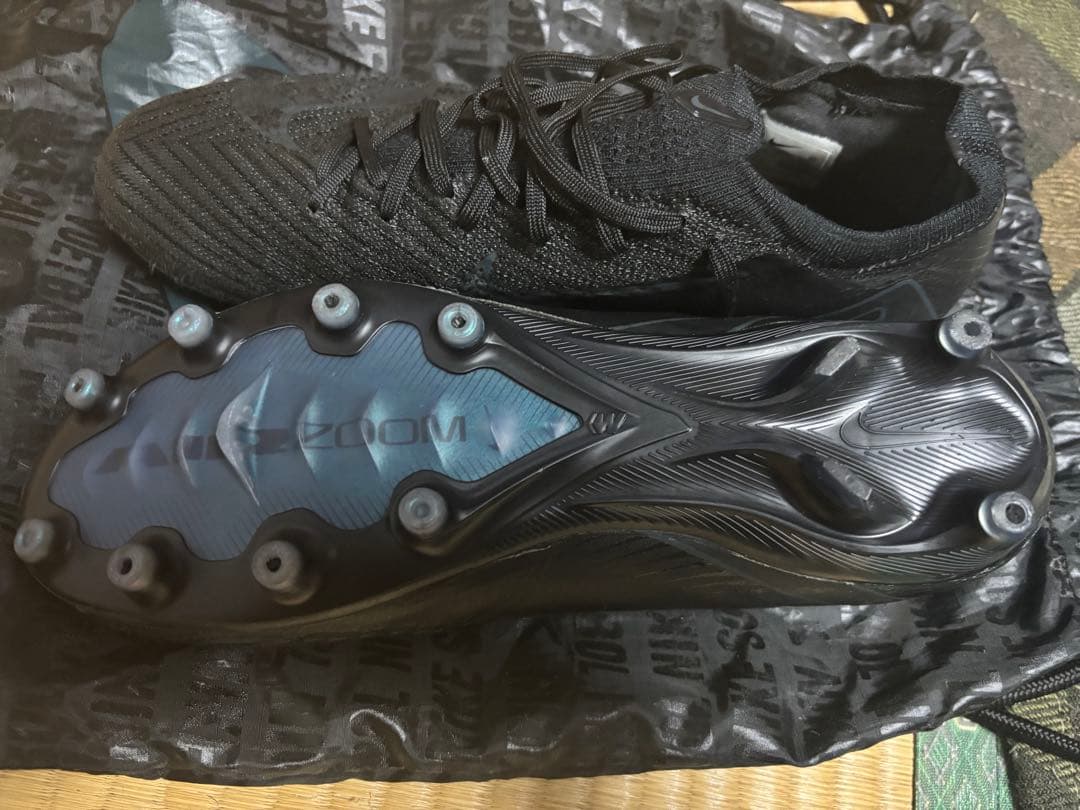 Nike Zoom ブラック サッカーシューズ スパイク
