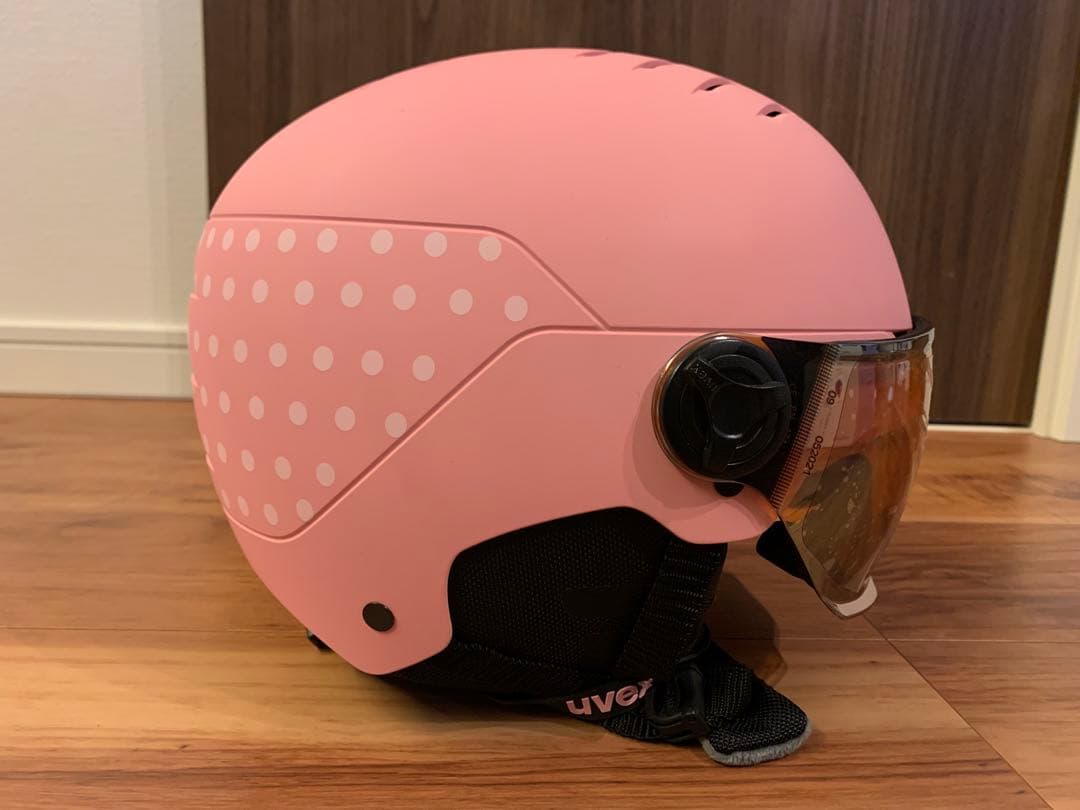 uvex ウベックス バイザーヘルメット rocket jr 51-55 ピンク