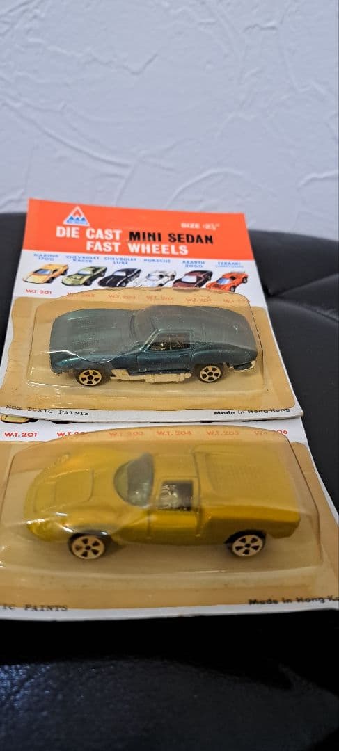 TIN TOYS ミニカー　ポルシェ　コルベット稀少　香港製