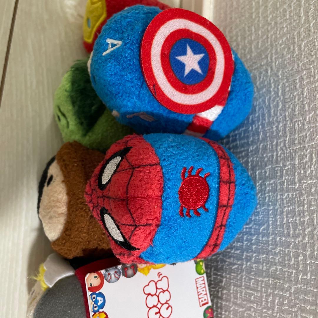 マーベルツムツム　6体セット　ディズニー　マーベル