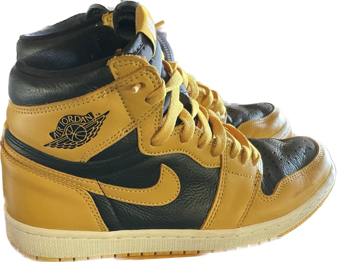 ジョーダン1RETRO HIGH OG POLLEN ブラック イエロー 箱付き