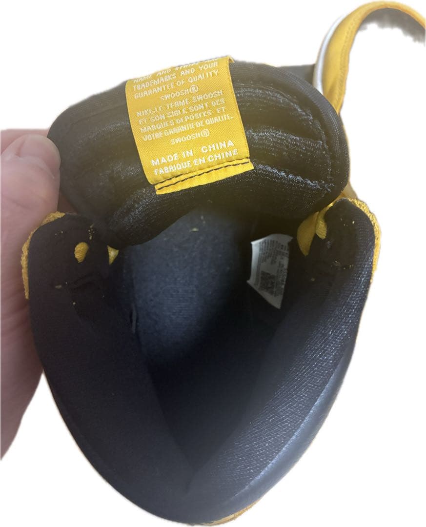 ジョーダン1RETRO HIGH OG POLLEN ブラック イエロー 箱付き