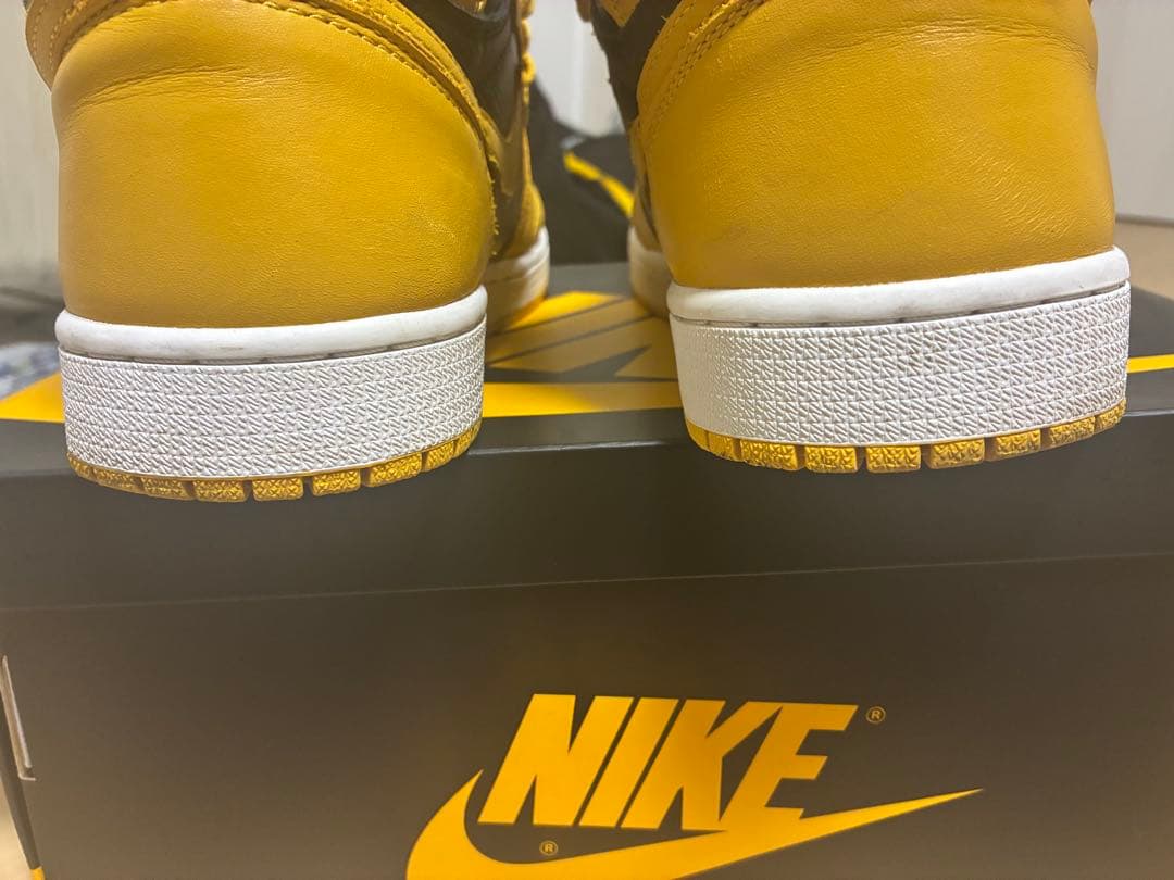 ジョーダン1RETRO HIGH OG POLLEN ブラック イエロー 箱付き
