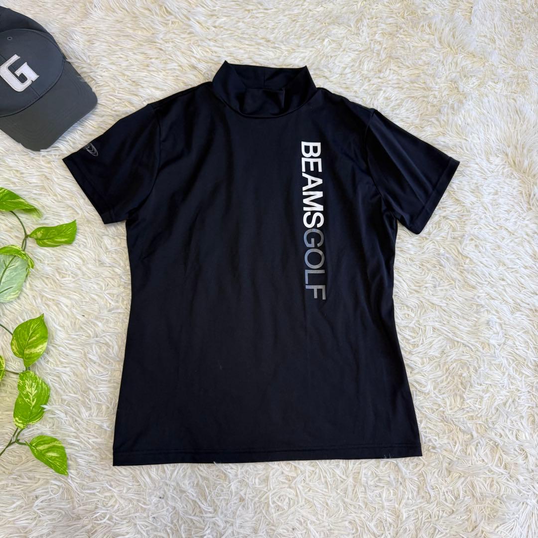 【ビームスゴルフ】美品 セットアップ モックネック ハーフパンツ L メンズ