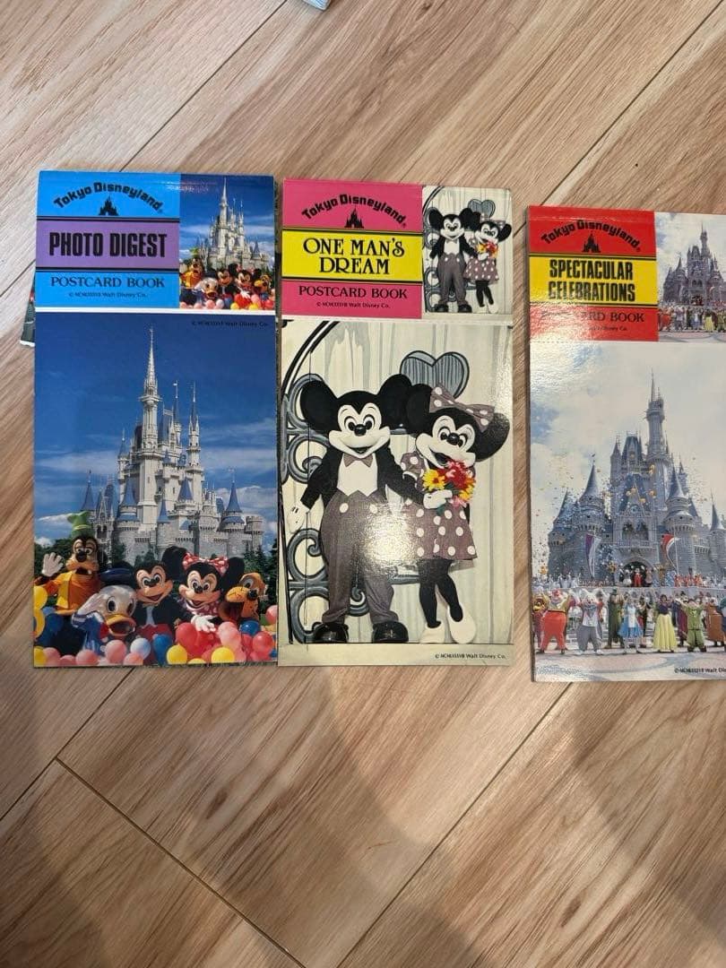 レア　昭和　ディズニーランド大図鑑　 ポストカード