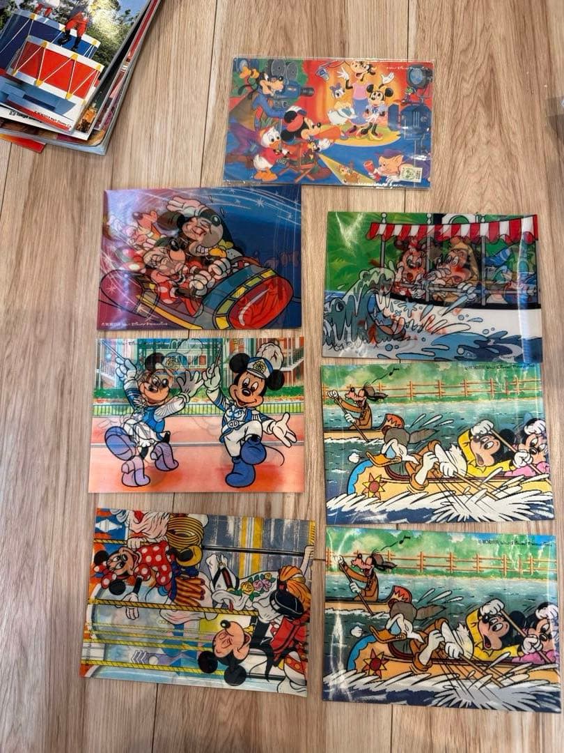 レア　昭和　ディズニーランド大図鑑　 ポストカード