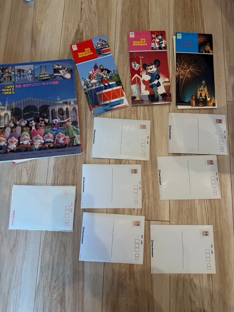 レア　昭和　ディズニーランド大図鑑　 ポストカード
