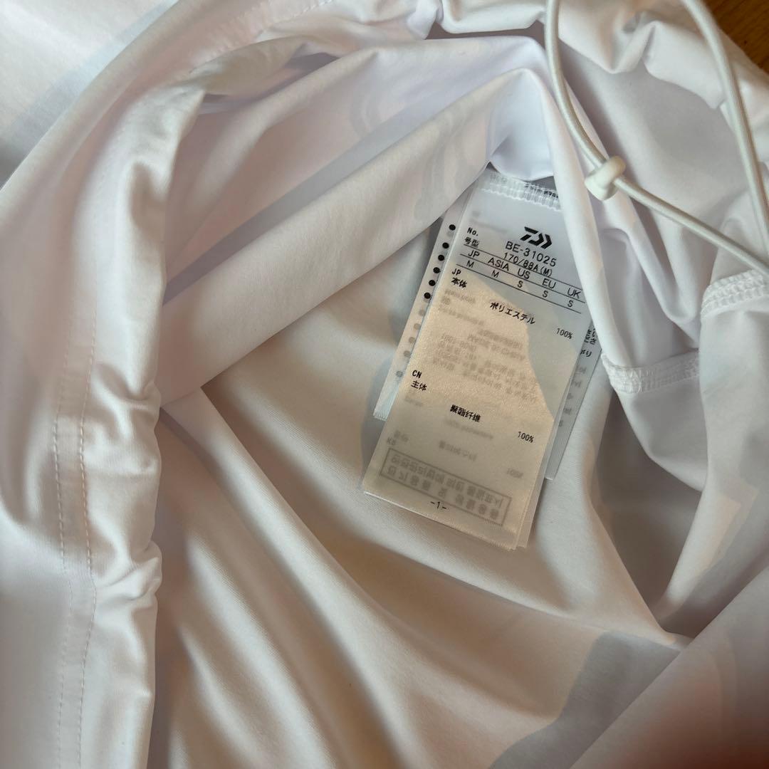 DAIWA PIER39 TECH DRAWSTRING S/S TEE 白 M
