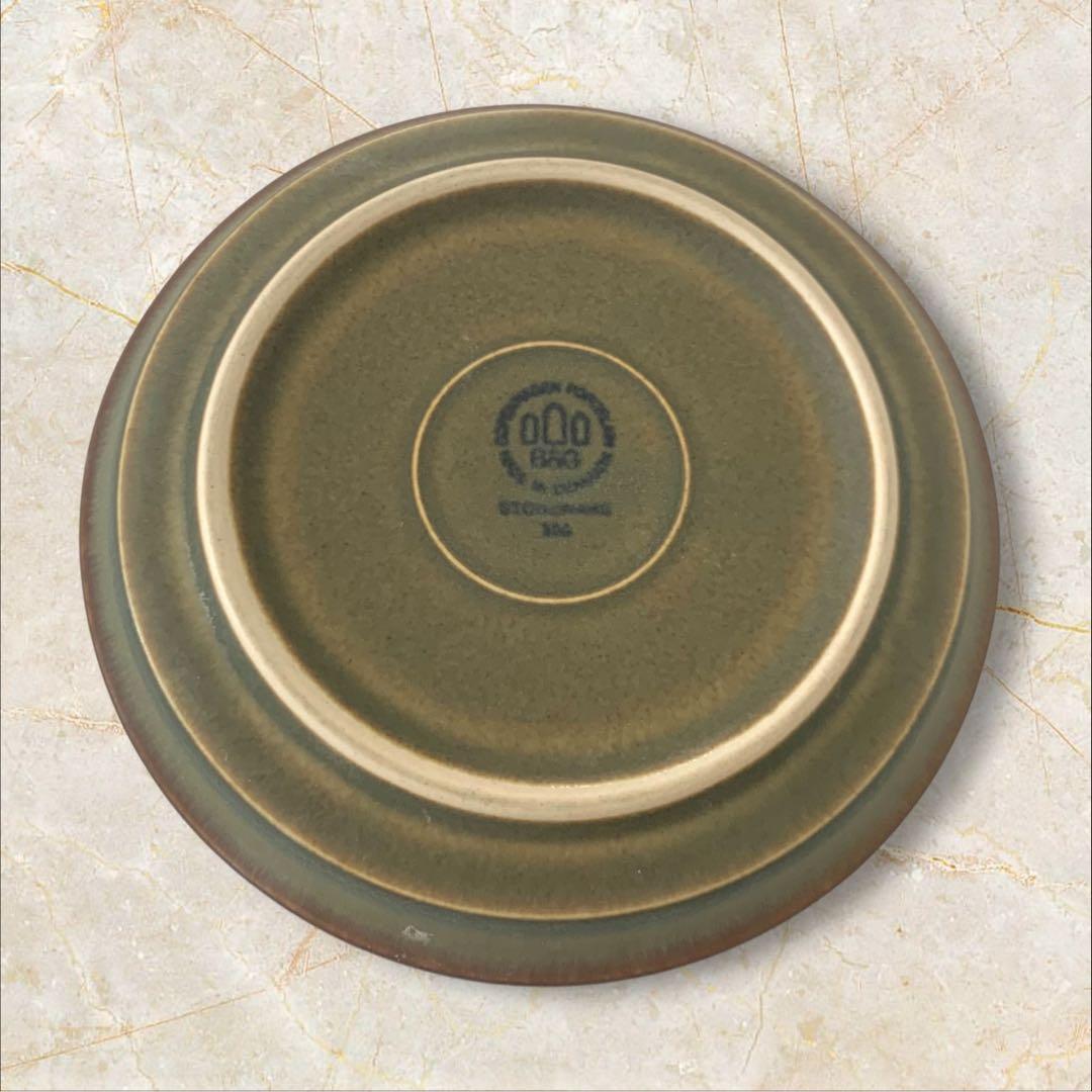 ＜美品＞北欧ビンテージ・クイストゴー・ルーン・Φ17cmケーキ皿・プレート2枚A