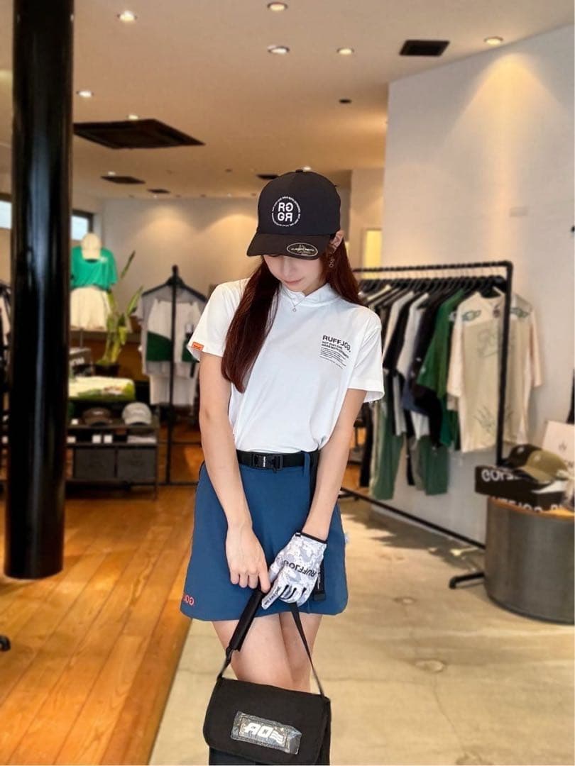 RUFFLOG SQUARE LOGO MOCK NECK SHIRTS 完売品