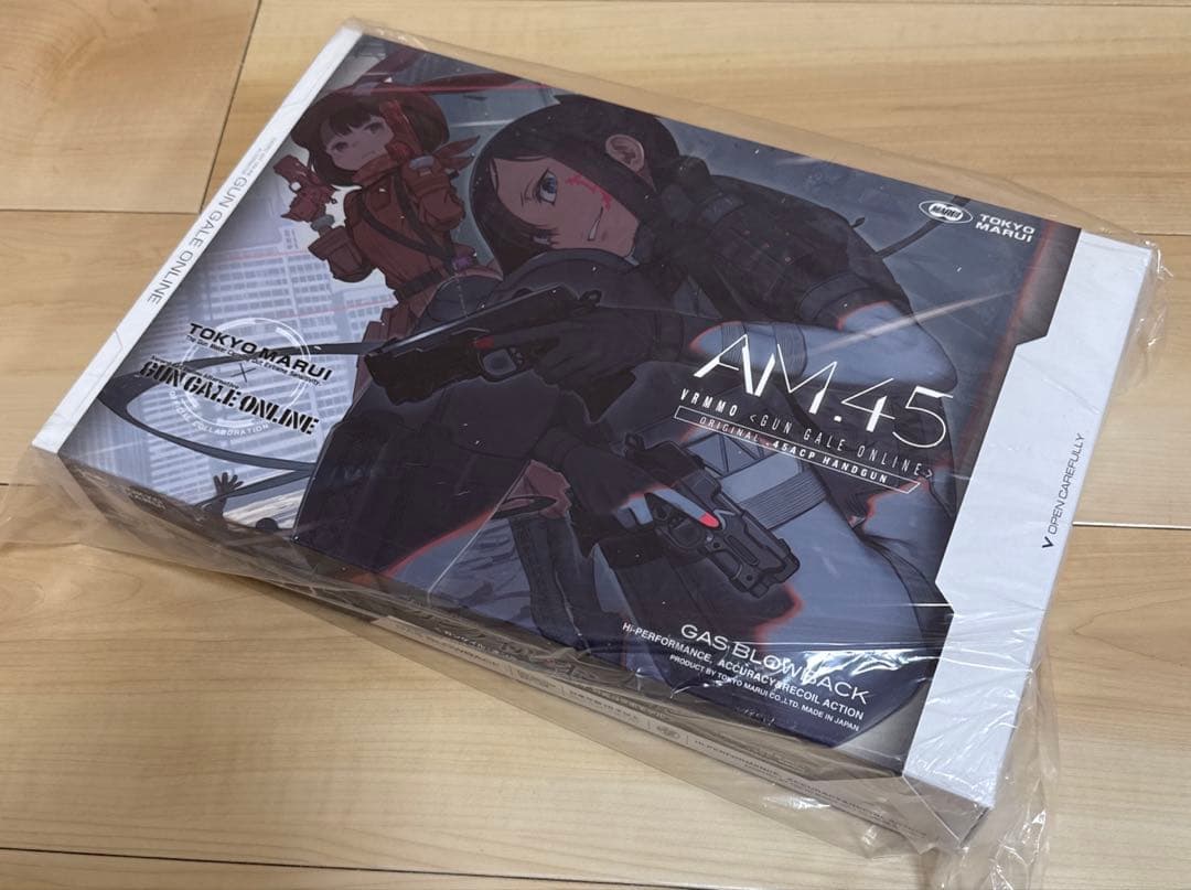 【新品未開封】東京マルイ ガンゲイルオンライン AM.45 ガスブローバック