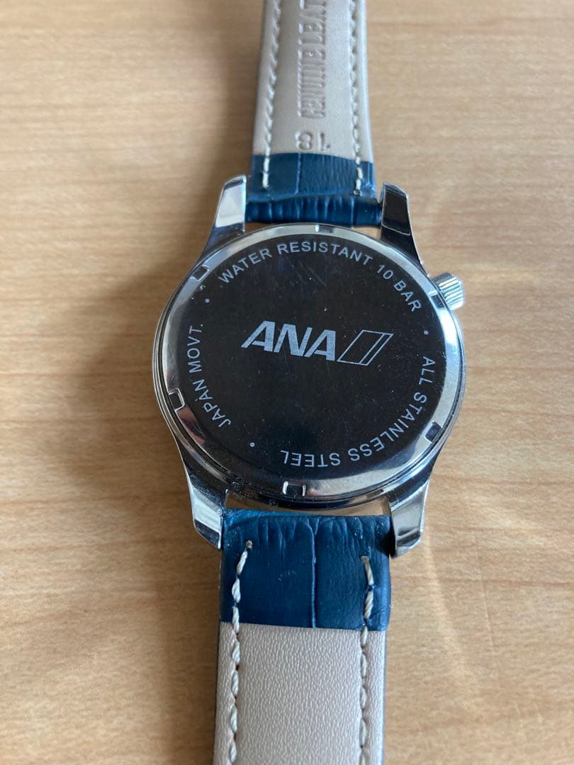 ANA 腕時計 皮ベルト