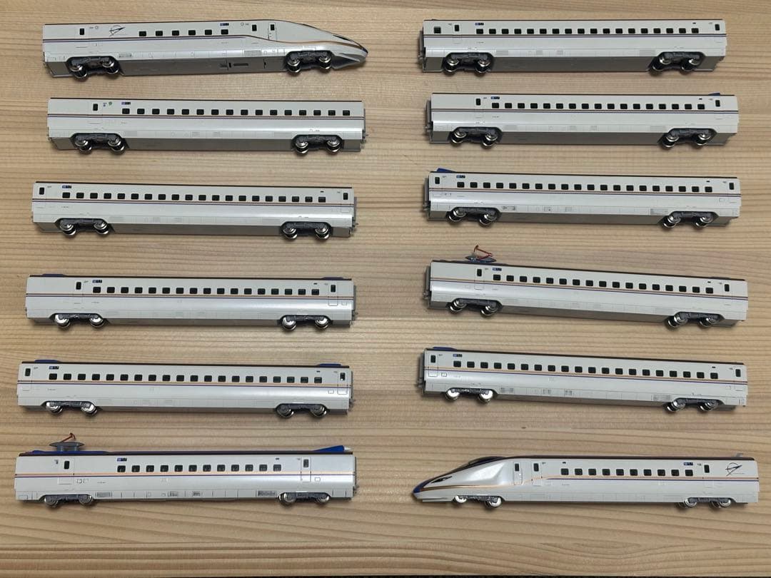 【3月末まで】軽加工品　KATO E7系　北陸新幹線　かがやき　12両フルセット