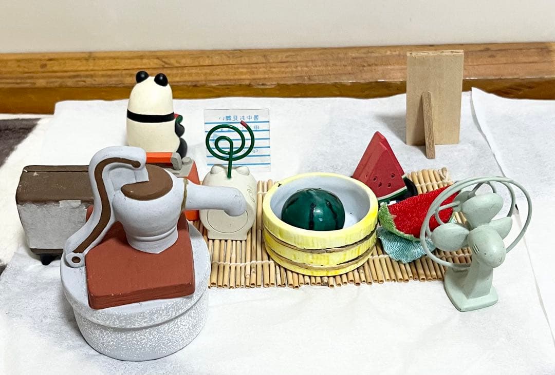 concombre コンコンブル　ペンギン　パンダ　夏　置物　小物　オブジェ