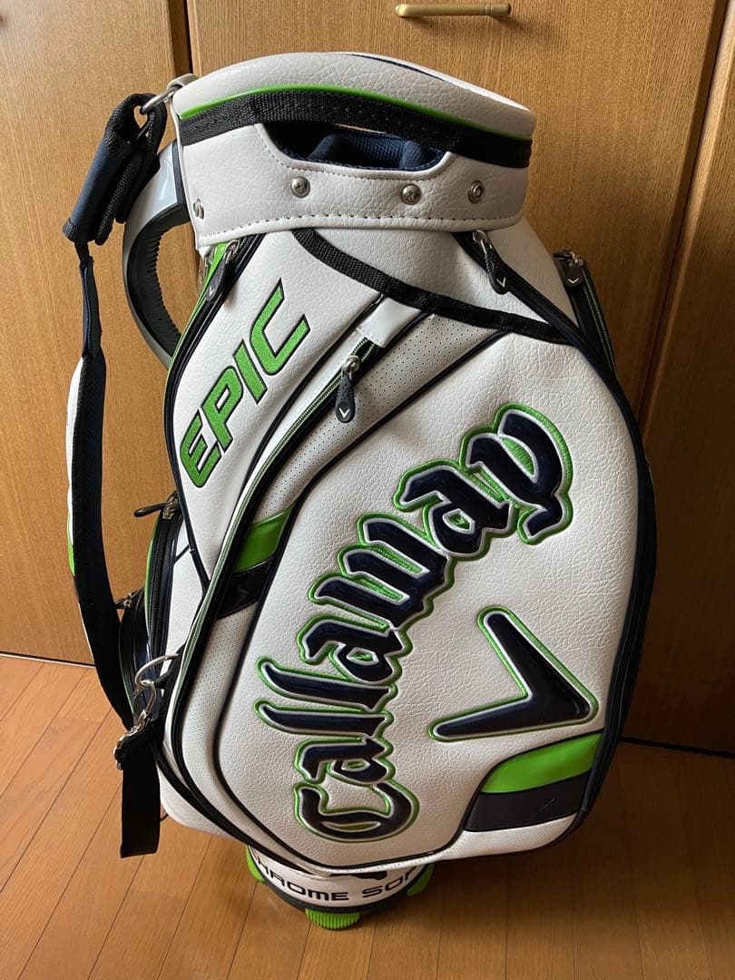 Callaway EPIC ゴルフバッグ　ホワイト　グリーン　希少色