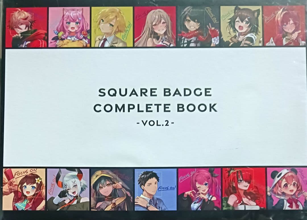にじさんじ FOCUS ON スクエア缶バッジ コンプリートブック vol.2