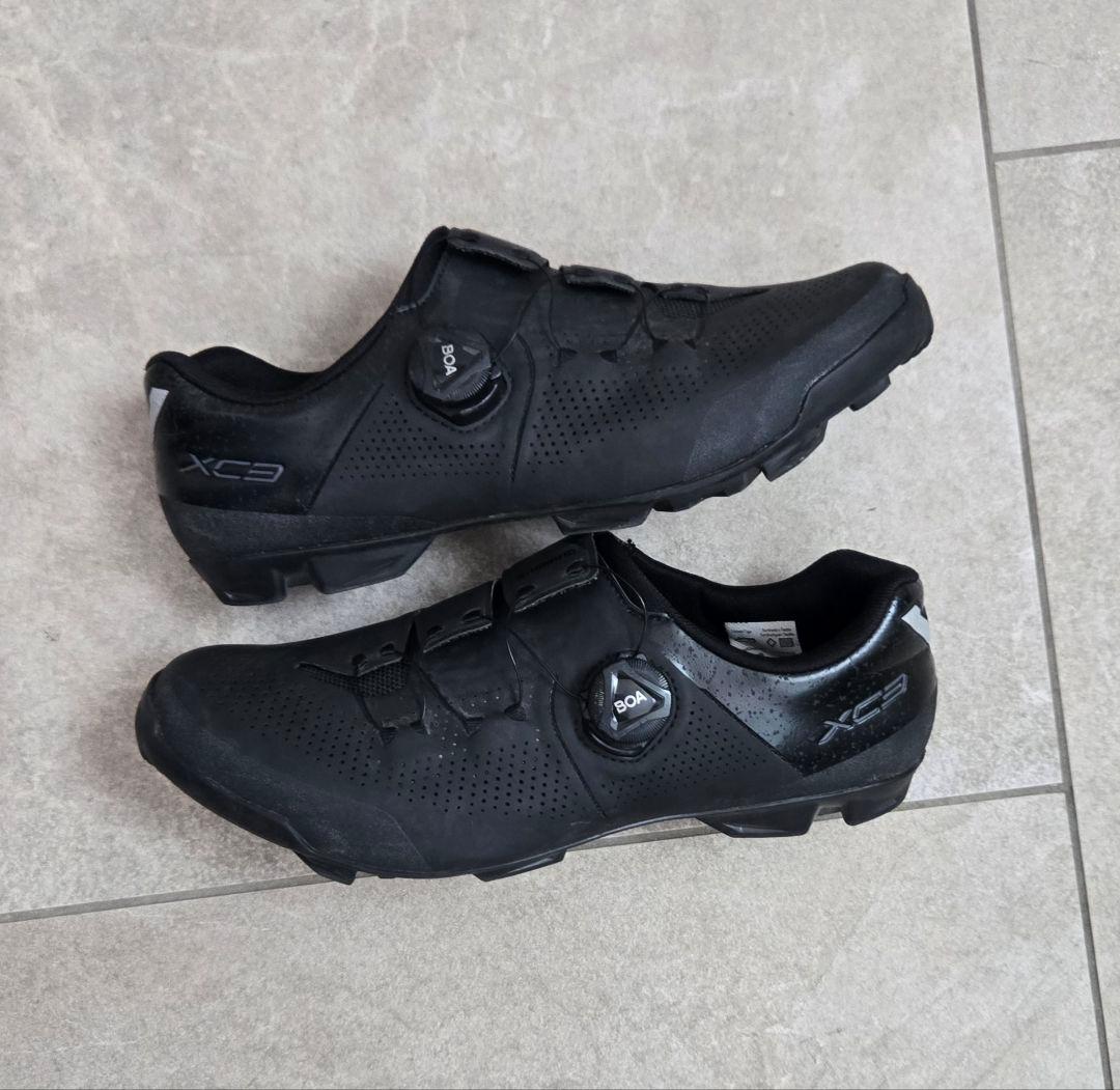 シマノ SHIMANO SH-XC302 spd シューズ 新品クリート付き!!