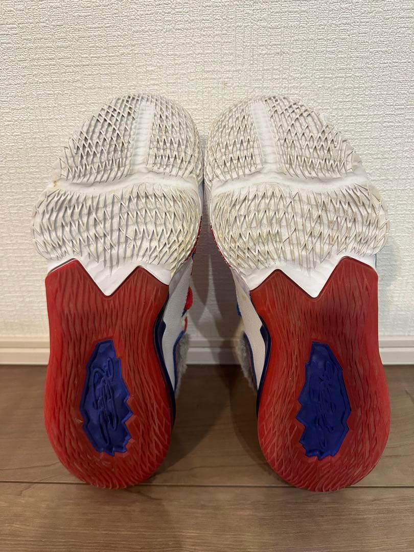 Lebron 17 low 26.5 Nike ホワイト/レッド/ブルー
