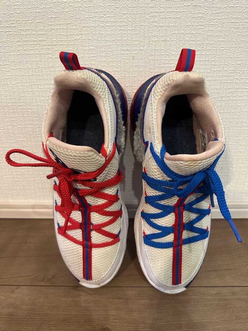 Lebron 17 low 26.5 Nike ホワイト/レッド/ブルー
