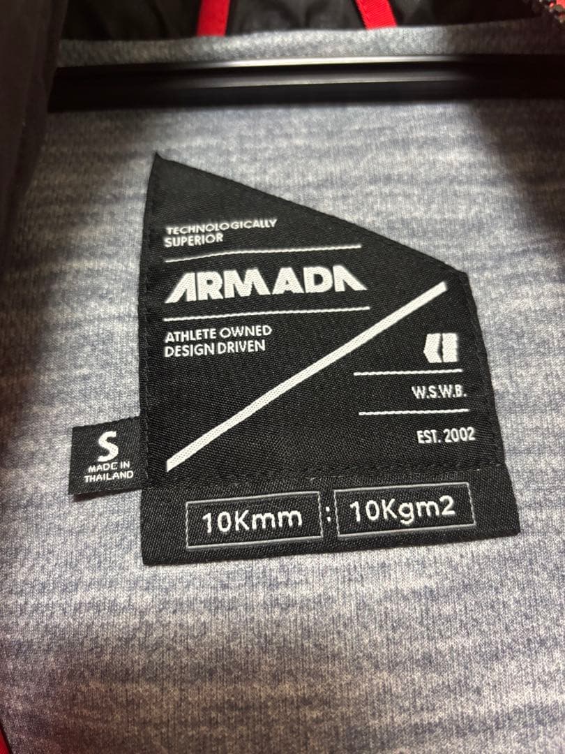 ARMADA スノーボードウェア Sサイズ レッド/ベージュ