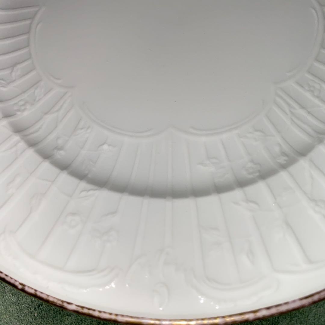 KPM ケーキ皿　17cm 黒十字ハーケンクロイツ