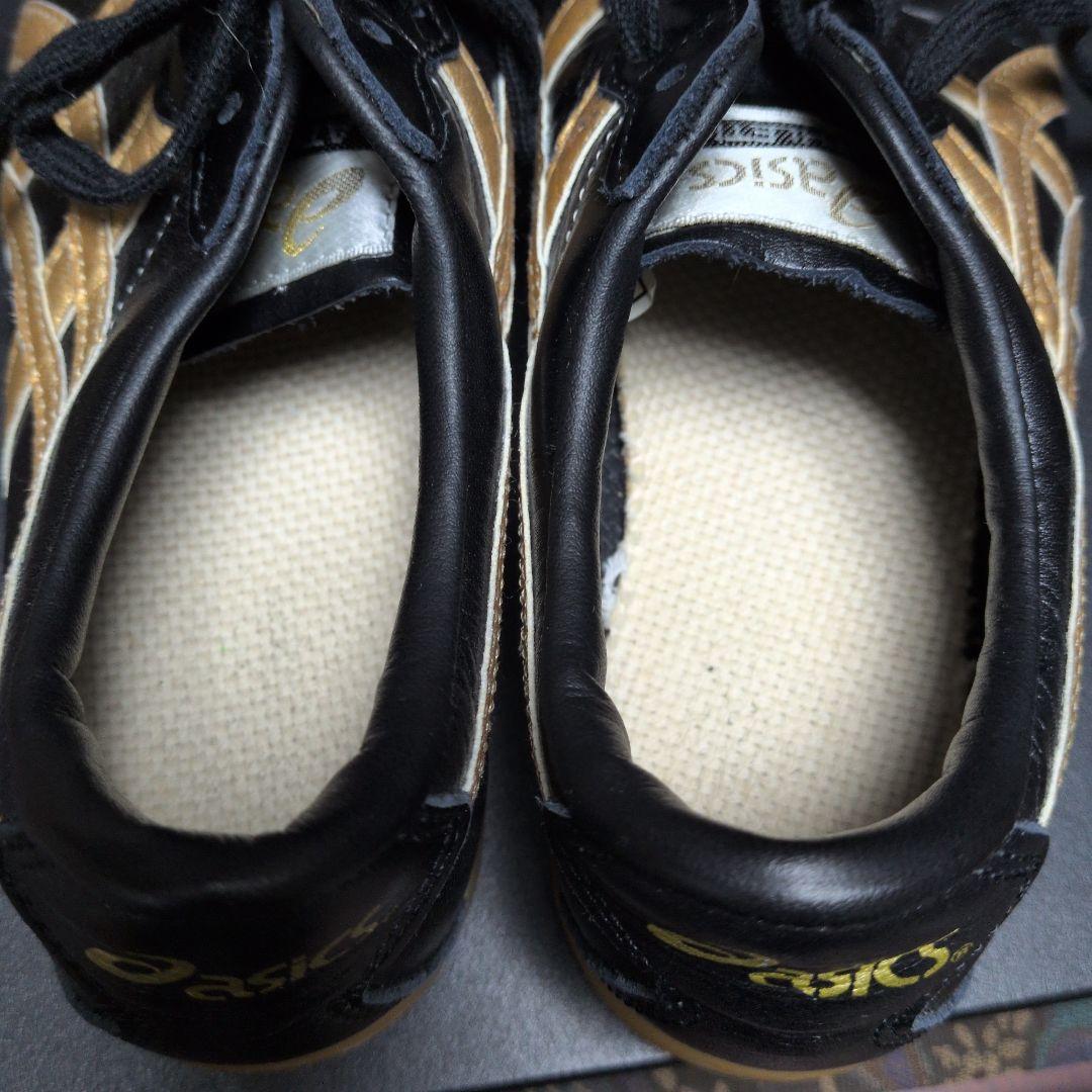 Asics アスレチックシューズ ブラック/ゴールド　太極拳