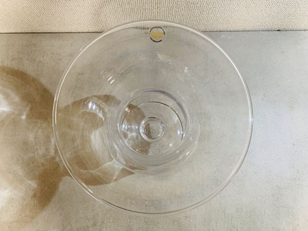 k0905-04★HOLMEGAARD MOUTH BLOWN GLASS 花瓶